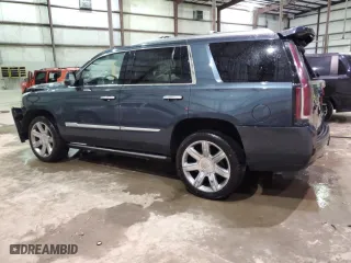 2019 Cadillac Escalade Premium Luxury with VIN 1GYS4CKJ4KR146124, listed as a Copart auction lot 47608795 with 95,278 mi miles and Salvage Title. Bid and sale history available at carsss.com. Image 2.