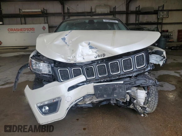 2018 Jeep Compass Limited with VIN 3C4NJDCB5JT373014, listed as a Copart auction lot 57285935 with 85,195 mi miles and Salvage title. Bid and sale history available at DreamBid. Image 5.