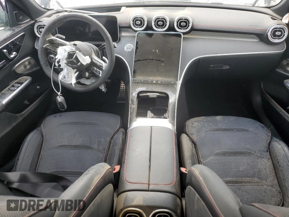2024 Mercedes-Benz C 43 AMG с VIN W1KAF8HB4RR227455, выставлен на аукционе Copart как лот 44388045 с пробегом Не указан миль и Списание • Salvage title. История ставок и продаж доступна на DreamBid. Изображение 8.