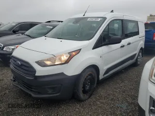 2022 Ford Transit Connect XL with VIN NM0LS7S23N1506791, listed as a Copart auction lot 53407585 with 98,129 mi miles and Salvage title. Bid and sale history available at DreamBid. Image 1.