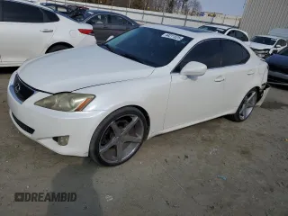 2008 Lexus IS 250 with VIN JTHBK262182063615, listed as a Copart auction lot 44211525 with 147,433 mi miles and Salvage Title. Bid and sale history available at DreamBid. Image 1.