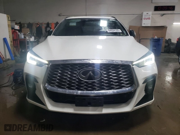 2023 Infiniti QX55 Essential with VIN 3PCAJ5KR1PF101909, listed as a Copart auction lot 44934165 with 24,219 mi miles and Salvage title. Bid and sale history available at DreamBid. Image 5.