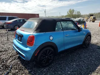2017 MINI Convertible Cooper S with VIN WMWWG9C39H3A92896, listed as a Copart auction lot 74094704 with 43,247 mi miles and Salvage Title. Bid and sale history available at carsss.com. Image 3.