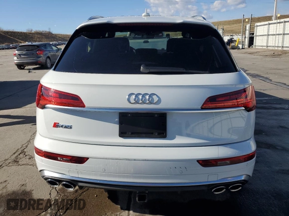 2021 Audi SQ5 Prestige with VIN WA1C4AFY4M2042115, listed as a Copart auction lot 49074035 with 41,302 mi miles and Salvage title. Bid and sale history available at DreamBid. Image 6.
