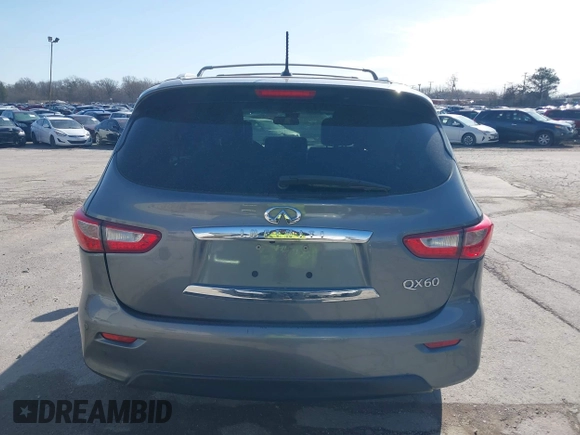2015 Infiniti QX60 with VIN 5N1AL0MM4FC536249, listed as a IAAI auction lot 41964281 with 148,851 mi miles and . Bid and sale history available at DreamBid. Image 17.