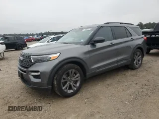 2021 Ford Explorer XLT z VIN 1FMSK7DH5MGB70388, wystawiony jako Copart lot #45947815 z przebiegiem 77 745 mil mil oraz Czysty tytuł • Clean title. Historia ofert i sprzedaży dostępna na DreamBid. Obrazek 1.