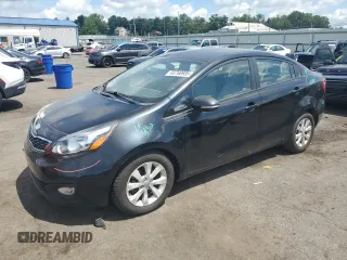 2013 Kia Rio EX with VIN KNADN4A3XD6305444, listed as a Copart auction lot 63768935 with 163,303 mi miles and Salvage title. Bid and sale history available at DreamBid. Image 1.