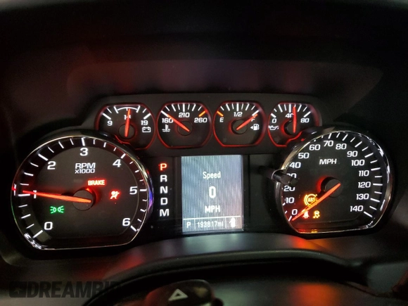 2015 Chevrolet Silverado 1500 Work Truck with VIN 1GCNCPEH3FZ447253, listed as a Copart auction lot 42869365 with 193,817 mi miles and Salvage Title. Bid and sale history available at DreamBid. Image 9.