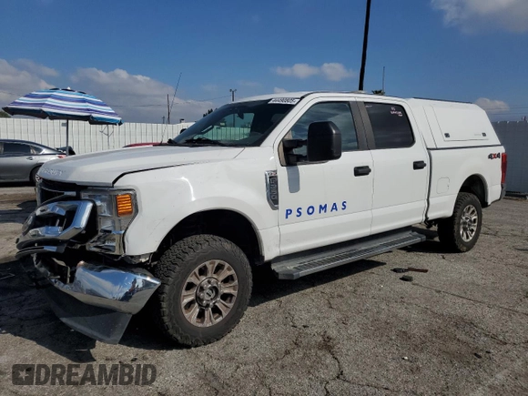 2021 Ford Super Duty F-250 SRW XL with VIN 1FT7W2BN9MEC62397, listed as a Copart auction lot 44490805 with 69,043 mi miles and Salvage Title. Bid and sale history available at carsss.com. Image 1.