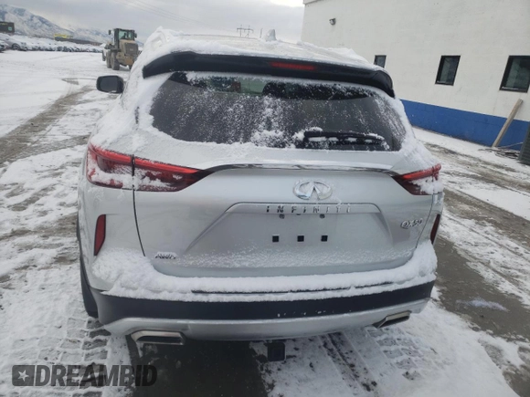 2021 Infiniti QX50 AUTOGRAPH with VIN 3PCAJ5DBXMF101984, listed as a Copart auction lot 40991433 with 16,474 mi miles. Bid and sale history available at carsss.com. Image 6.