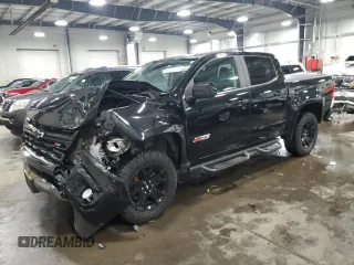 2021 Chevrolet Colorado 4WD Z71 with VIN 1GCGTDEN8M1171810, listed as a Copart auction lot 57409115 with 100,579 mi miles and Salvage title. Bid and sale history available at DreamBid. Image 1.