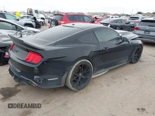 2018 Ford Mustang GT with VIN 1FA6P8CFXJ5126672, listed as a IAAI auction lot 41544616 with Not Provided miles. Bid and sale history available at carsss.com. Image 4.