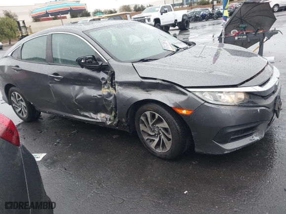 2016 Honda Civic Sedan EX with VIN 2HGFC2F79GH526474, listed as a IAAI auction lot 41797610 with 48,089 mi miles. Bid and sale history available at carsss.com. Image 6.