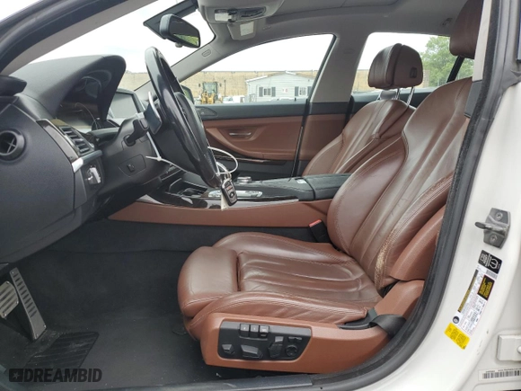 2015 BMW 6 Series 650i with VIN WBA6B2C57FGB99135, listed as a Copart auction lot 72610904 with 99,137 mi miles and Salvage Title. Bid and sale history available at carsss.com. Image 7.
