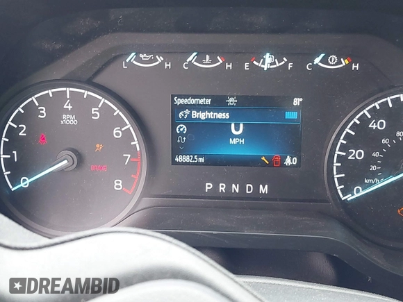2023 Ford F-150 XL with VIN 1FTFW1E58PKD41387, listed as a IAAI auction lot 41870212 with 48,882 mi miles and . Bid and sale history available at DreamBid. Image 16.