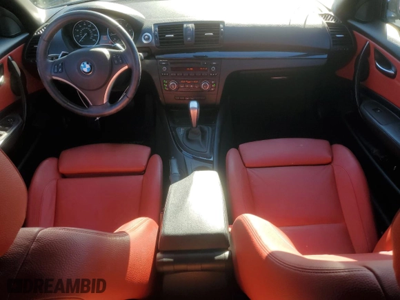 2011 BMW 1 Series 128i with VIN WBAUN1C50BVH83830, listed as a Copart auction lot 86539944 with 74,751 mi miles and Salvage Title. Bid and sale history available at carsss.com. Image 8.