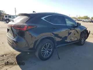 2022 Lexus NX with VIN JTJAKCEZ4N5004552, listed as a Copart auction lot 75903064 with 47,752 mi miles and Salvage Title. Bid and sale history available at carsss.com. Image 3.