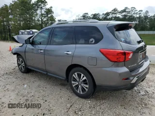 2017 Nissan Pathfinder SL with VIN 5N1DR2MM2HC698035, listed as a Copart auction lot 53912965 with 116,704 mi miles and Salvage title. Bid and sale history available at DreamBid. Image 2.