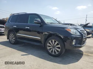 2013 Lexus LX 570 z VIN JTJHY7AX9D4101971, wystawiony jako Copart lot #59770615 z przebiegiem 102 116 mil mil oraz Szkody całkowita. Historia ofert i sprzedaży dostępna na DreamBid. Obrazek 4.