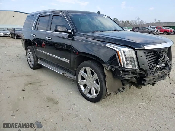 2015 Cadillac Escalade Premium with VIN 1GYS4CKJ4FR275695, listed as a Copart auction lot 44108685 with 134,470 mi miles and Salvage Title. Bid and sale history available at carsss.com. Image 12.