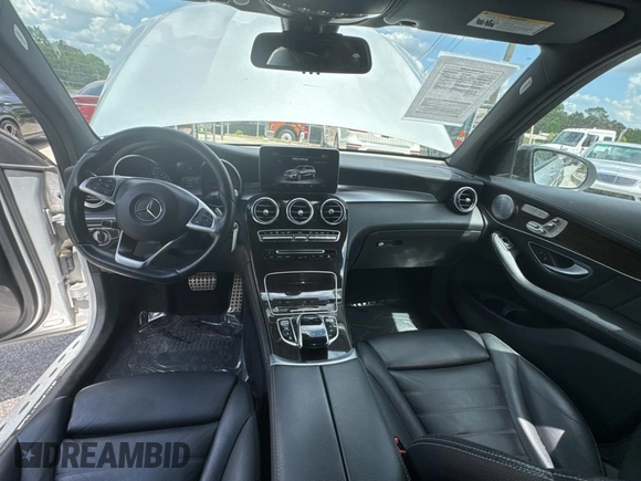 2017 Mercedes-Benz GLC with VIN WDC0G6EB8HF192280, listed as a Copart auction lot 54572465 with 74,780 mi miles and Clean Title. Bid and sale history available at carsss.com. Image 9.