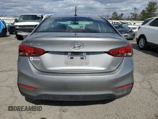 2022 Hyundai Accent SE with VIN 3KPC24A66NE166541, listed as a Copart auction lot 53020525 with 40,939 mi miles and Salvage Title. Bid and sale history available at DreamBid. Image 6.