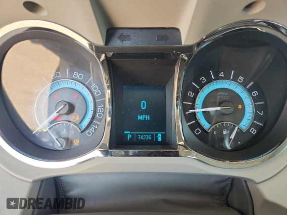 2011 Buick LaCrosse CXL with VIN 1G4GC5ED7BF124342, listed as a Copart auction lot 62052615 with 74,236 mi miles and Salvage title. Bid and sale history available at DreamBid. Image 9.
