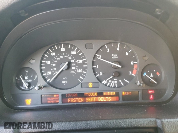 2004 BMW X5 3.0i with VIN 5UXFA13564LU34561, listed as a Copart auction lot 73634484 with 197,026 mi miles and Salvage Title. Bid and sale history available at carsss.com. Image 9.
