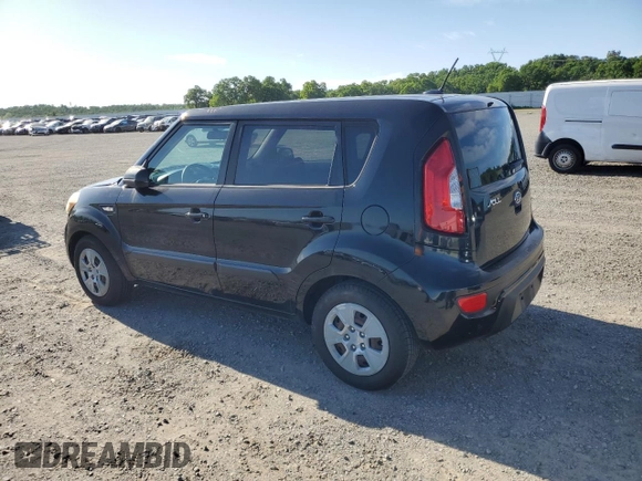 2012 Kia Soul with VIN KNDJT2A50C7745554, listed as a Copart auction lot 52634095 with 156,904 mi miles and Salvage Title. Bid and sale history available at carsss.com. Image 2.