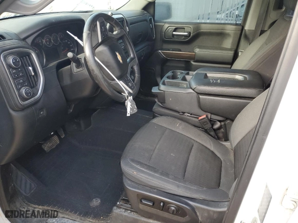2019 Chevrolet Silverado 1500 LT with VIN 1GCRYDEK8KZ197368, listed as a Copart auction lot 81066254 with 103,917 mi miles and Salvage Title. Bid and sale history available at carsss.com. Image 7.