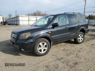 2008 Honda Pilot EX-L with VIN 5FNYF18728B039260, listed as a Copart auction lot 50144025 with 159,571 mi miles and Salvage title. Bid and sale history available at DreamBid. Image 1.
