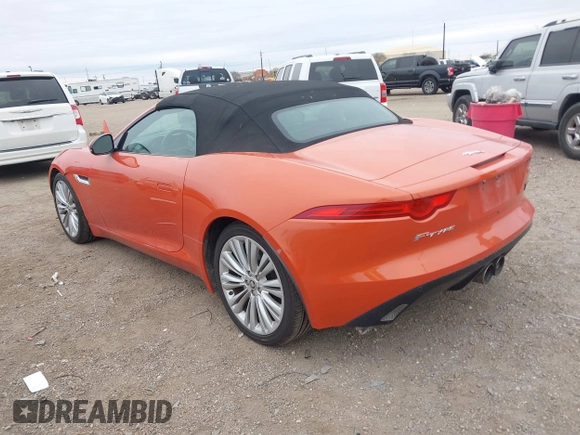 2014 Jaguar F-Type V6 with VIN SAJWA6E77E8K06989, listed as a IAAI auction lot 41286537 with 54,977 mi miles and . Bid and sale history available at DreamBid. Image 3.