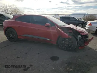 2020 Jaguar I-PACE HSE with VIN SADHD2S17L1F85528, listed as a Copart auction lot 43629975 with 36,650 mi miles and Salvage Title. Bid and sale history available at carsss.com. Image 4.