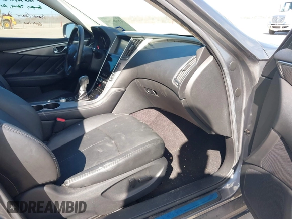 2015 Infiniti Q50 Premium with VIN JN1BV7AP0FM355933, listed as a IAAI auction lot 41684066 with 116,230 mi miles and . Bid and sale history available at DreamBid. Image 5.