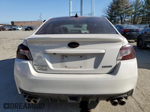 2021 Subaru WRX with VIN JF1VA1A6XM9818791, listed as a Copart auction lot 48554375 with 22,998 mi miles and Salvage Title. Bid and sale history available at carsss.com. Image 6.