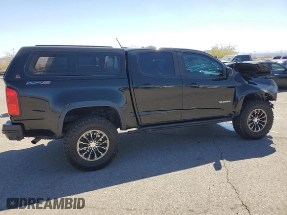 2020 Chevrolet Colorado 4WD ZR2 z VIN 1GCGTEEN4L1182310, wystawiony jako Copart lot #72256164 z przebiegiem 56 937 mil mil oraz Szkoda całkowita • Salvage title. Historia ofert i sprzedaży dostępna na DreamBid. Obrazek 3.