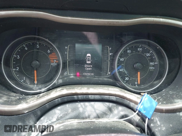 2017 Jeep Cherokee Latitude with VIN 1C4PJLCB2HD222277, listed as a IAAI auction lot 42270866 with 172,742 mi miles and . Bid and sale history available at DreamBid. Image 7.