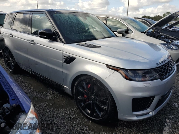 2022 Land Rover Range Rover Sport HST with VIN SALWS2RU3NA235380, listed as a Copart auction lot 74304884 with 16,242 mi miles and Non repairable. Bid and sale history available at DreamBid. Image 4.