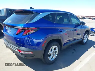 2024 Hyundai Tucson SE with VIN 5NMJACDEXRH312364, listed as a IAAI auction lot 41871434 with 17,612 mi miles. Bid and sale history available at carsss.com. Image 4.