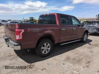 2016 Ford F-150 XLT with VIN 1FTEW1EG2GKD88539, listed as a Copart auction lot 56975835 with 142,775 mi miles and Salvage title. Bid and sale history available at DreamBid. Image 3.