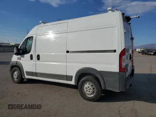 2017 Ram ProMaster Cargo with VIN 3C6TRVBG6HE527593, listed as a Copart auction lot 43242105 with 195,086 mi miles and Salvage Title. Bid and sale history available at carsss.com. Image 2.