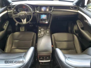 2021 Infiniti QX50 Luxe with VIN 3PCAJ5BB9MF119427, listed as a Copart auction lot 55217265 with 40,677 mi miles and Salvage Title. Bid and sale history available at DreamBid. Image 8.