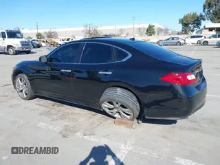 2012 Infiniti M37 with VIN JN1BY1AP0CM333382, listed as a IAAI auction lot 41505002 with 116,338 mi miles. Bid and sale history available at carsss.com. Image 6.