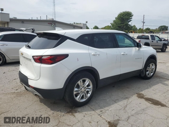 2021 Chevrolet Blazer LT z VIN 3GNKBCR43MS584622, wystawiony jako Copart lot #69432544 z przebiegiem 31 503 mil mil oraz Nie do naprawy • Non repairable. Historia ofert i sprzedaży dostępna na DreamBid. Obrazek 3.