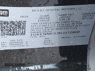 2024 GMC Acadia AWD Elevation z VIN 1GKENNKS3RJ172800, wystawiony jako IAAI lot #41182894 z przebiegiem 10 232 mil mil oraz . Historia ofert i sprzedaży dostępna na DreamBid. Obrazek 9.