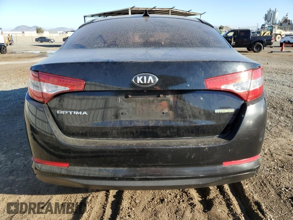 2013 Kia Optima Hybrid LX with VIN KNAGM4AD9D5058688, listed as a Copart auction lot 77583184 with 155,188 mi miles and Salvage Title. Bid and sale history available at carsss.com. Image 6.