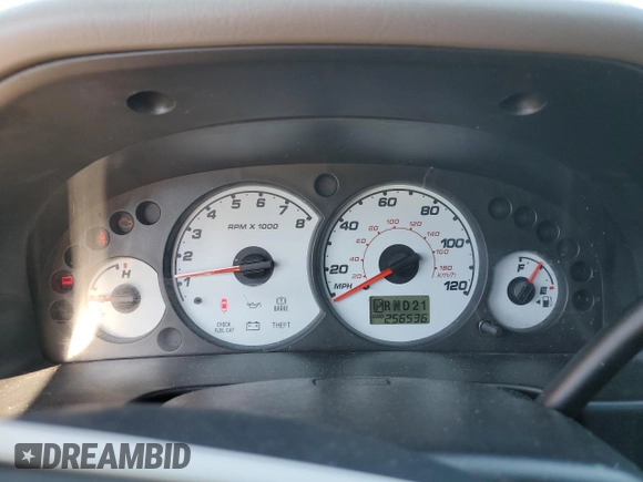 2002 Ford Escape XLT Choice with VIN 1FMCU04122KB12659, listed as a Copart auction lot 63816155 with 256,536 mi miles and Salvage title. Bid and sale history available at DreamBid. Image 9.