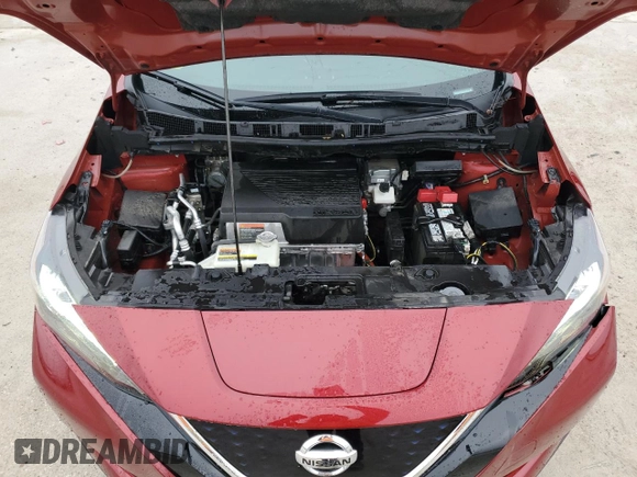 2022 Nissan LEAF SV Plus with VIN 1N4BZ1CV9NC562518, listed as a Copart auction lot 44903875 with 33,371 mi miles and Salvage Title. Bid and sale history available at DreamBid. Image 12.