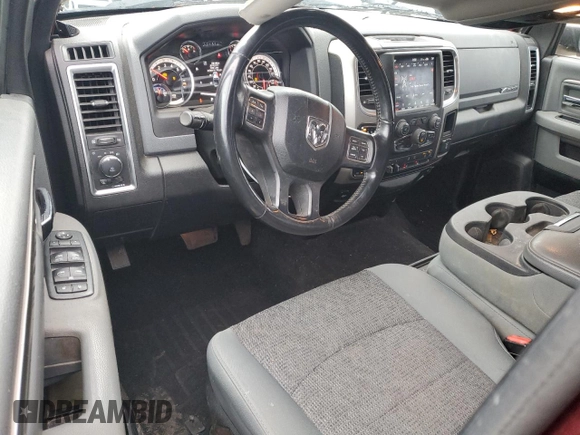 2018 Ram 1500 Big Horn with VIN 1C6RR7LM6JS277446, listed as a Copart auction lot 84022574 with 78,308 mi miles and Salvage Title. Bid and sale history available at carsss.com. Image 8.