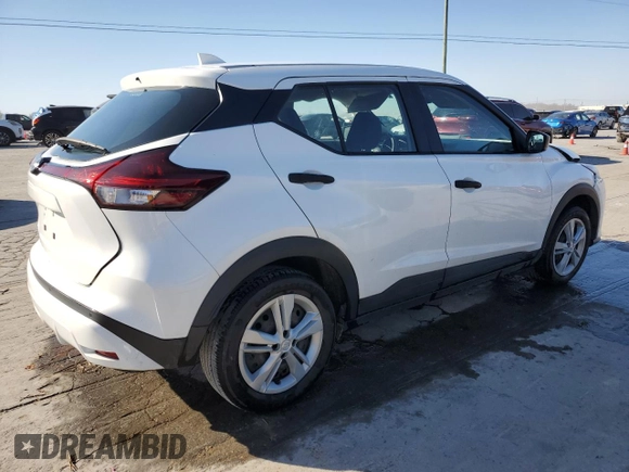2022 Nissan Kicks S with VIN 3N1CP5BV1NL494526, listed as a Copart auction lot 48552895 with 57,648 mi miles and Non Repairable. Bid and sale history available at carsss.com. Image 3.